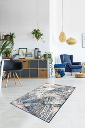 Conceptum Adel Alfombra de Pasillo Multicolor 80 x 150 cm
